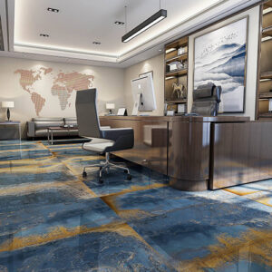 کاشی پرسلان نانو پولیش 60*120 BLUE ELEGANT